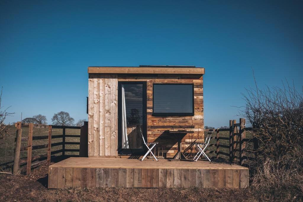 فيلا 'Pipistrelle' Remote Off-Grid Micro Cabin سيدج فيلد المظهر الخارجي الصورة
